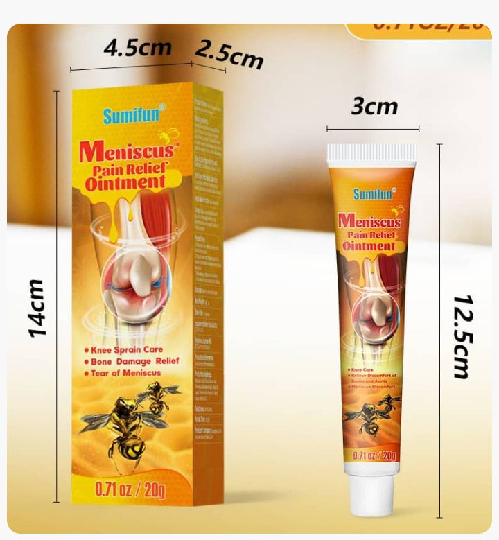 Pommade professionnelle anti-douleurs articulaires, musculaires au venin d'abeille