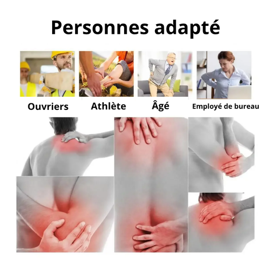 Pommade professionnelle anti-douleurs articulaires, musculaires au venin d'abeille