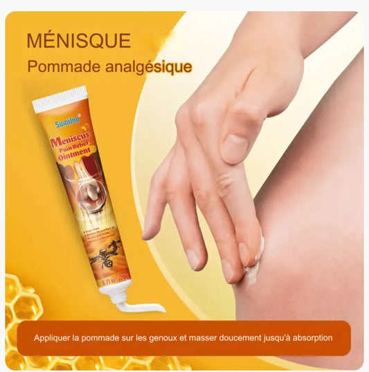 Pommade professionnelle anti-douleurs articulaires, musculaires au venin d'abeille